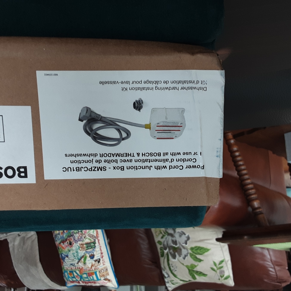 Bosch Powercord with Junction Box SMZPCJB1UC
